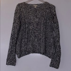 Gray marled sweater. Never worn!